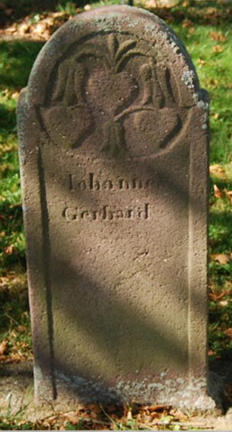 Headstone of Johannes Gerhard.